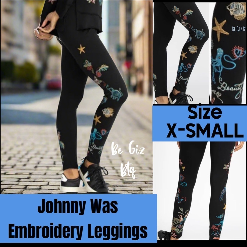 One Item Deal Of The Day Johnny Was Leggings Xsmall Reduced Buy Now & Save